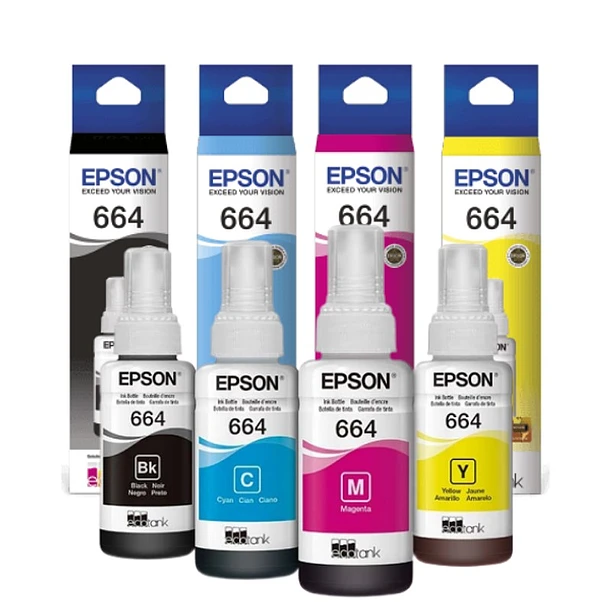 Kit de tinta original Epson 664 / 70ml