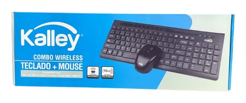 Combo teclado y mouse inalámbrico Kalley